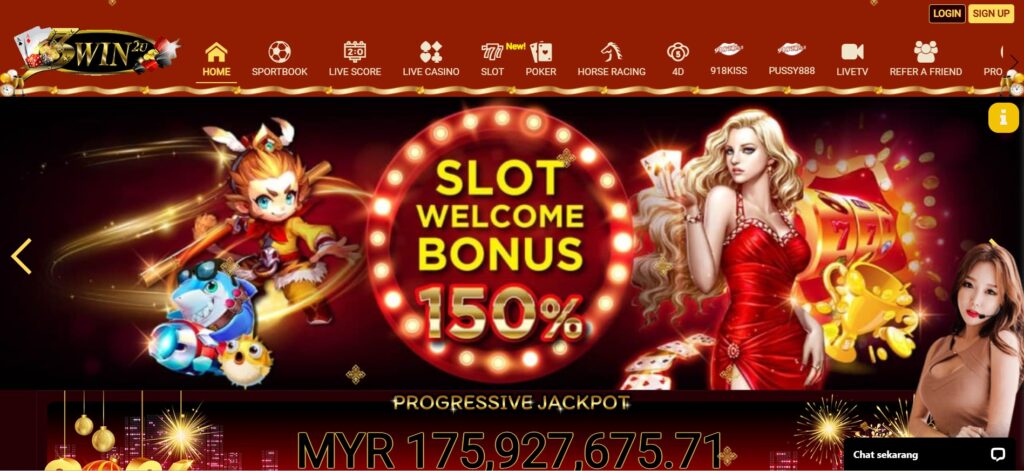 3win2u malaysia homepage
