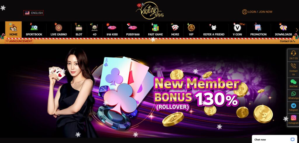 victory996 malaysia homepage