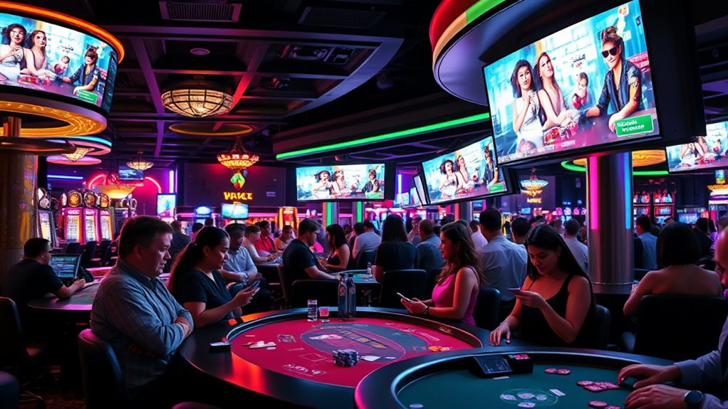 cross device casino live streaming