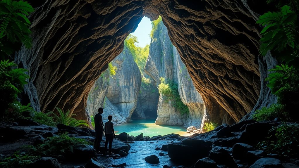 penjelajahan gua dan geologi