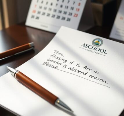 school absence letter example