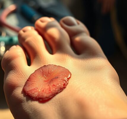 unusual foot ulcers diabetes signs